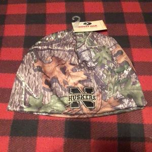 Nebraska Huskies Mossy Oak Beanie